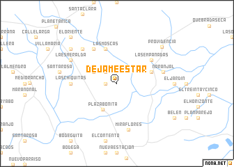 map of Déjame Estar