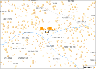 map of Dejance