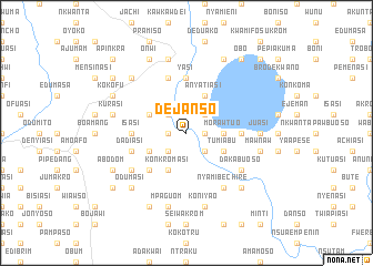 map of Dejanso