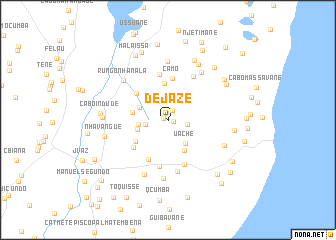 map of Dejaze