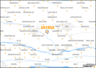 map of De Kade