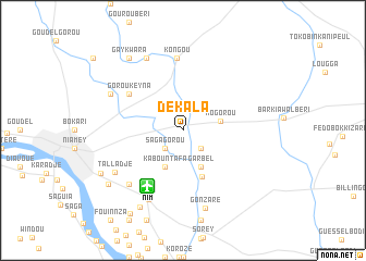 map of Dékala