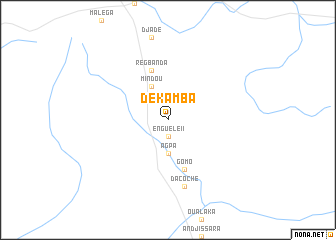 map of Dekamba