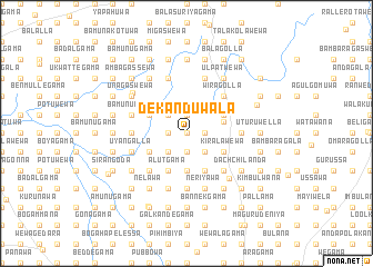 map of Dekanduwala