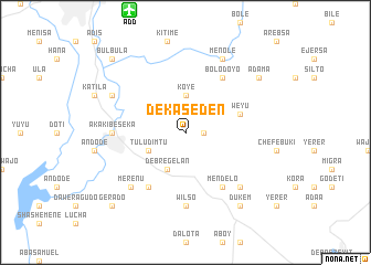 map of Deka Sedēn