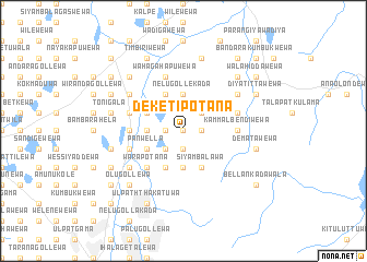 map of Deketipotana