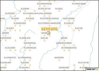 map of De Keung