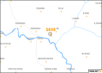 map of Deke