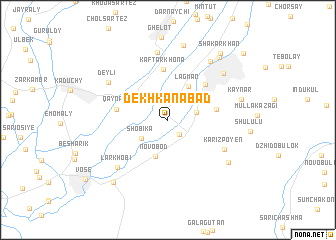 map of Dekhkanabad