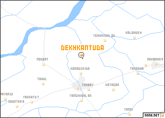 map of Dekhkantuda