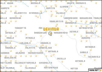 map of Dekinda