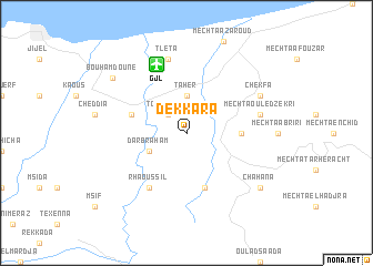 map of Dekkara