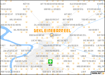 map of De Kleine Barreel