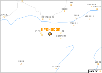 map of Dekmaran