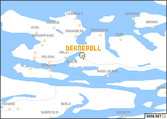 map of Deknepoll