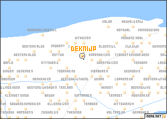 map of De Knijp