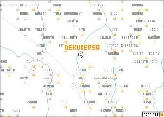 map of Deku Kʼersa