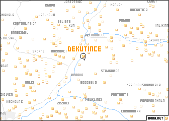 map of Dekutince