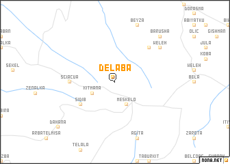 map of Delaba