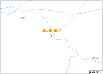 map of Delakory