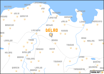map of Delao