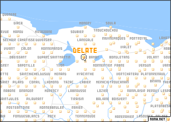 map of Delate