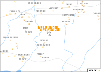 map of Delbūdanī