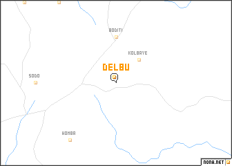 map of Delbu