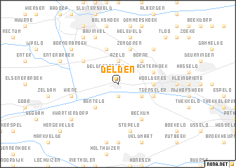 Delden Netherlands Map Nona Net