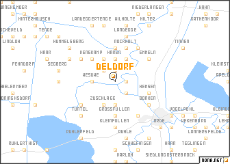 map of Deldorf