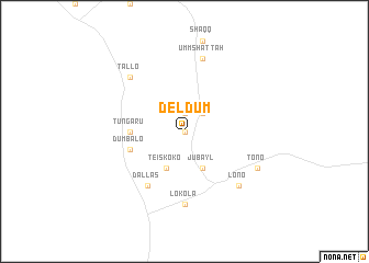 map of Deldum