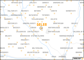 map of Delea