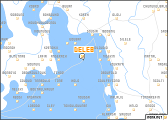 map of Déleb