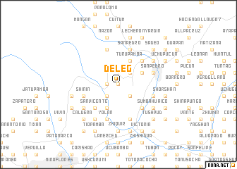 map of Déleg