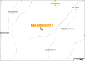 map of Delenggerat