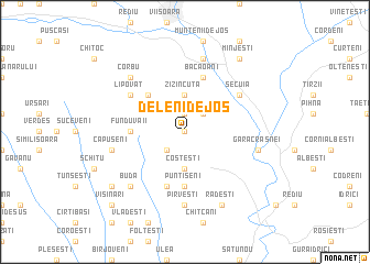 map of Deleni de Jos