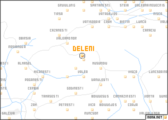 map of Deleni