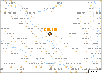 map of Deleni