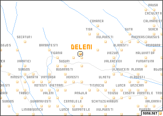 map of Deleni