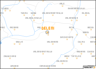 map of Deleni