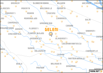 map of Deleni