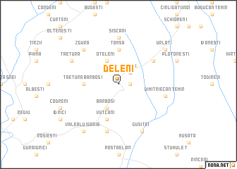 map of Deleni