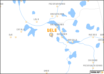 map of Dele