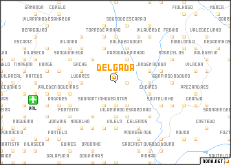 map of Delgada