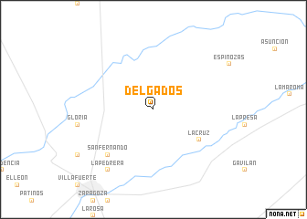 map of Delgados
