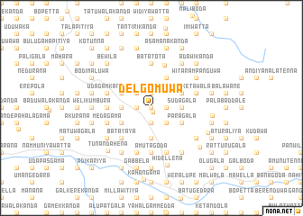 map of Delgomuwa