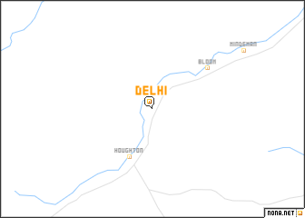 map of Delhi