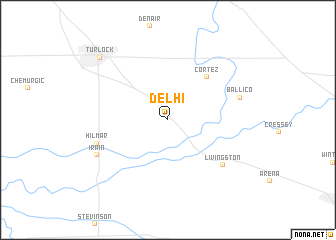 map of Delhi