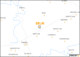 map of Delhi