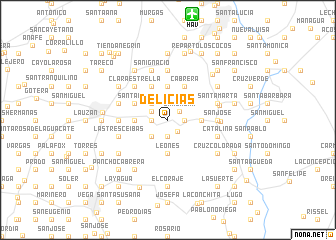 map of Delicias